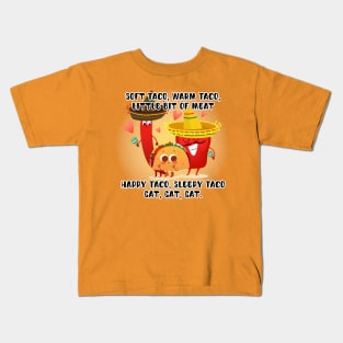 Soft Taco Song Kids T-Shirt